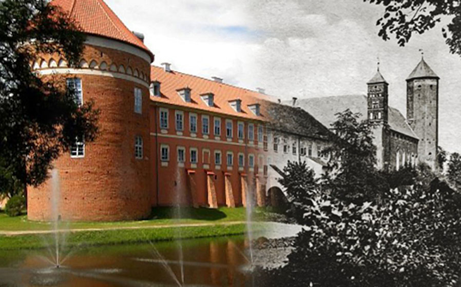 Skrzydło wschodnie zbudowane przez biskupa Adama Stanisława Grabowskiego (1741 - 1766)