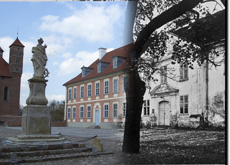 Dziedziniec przedzamcza 1928